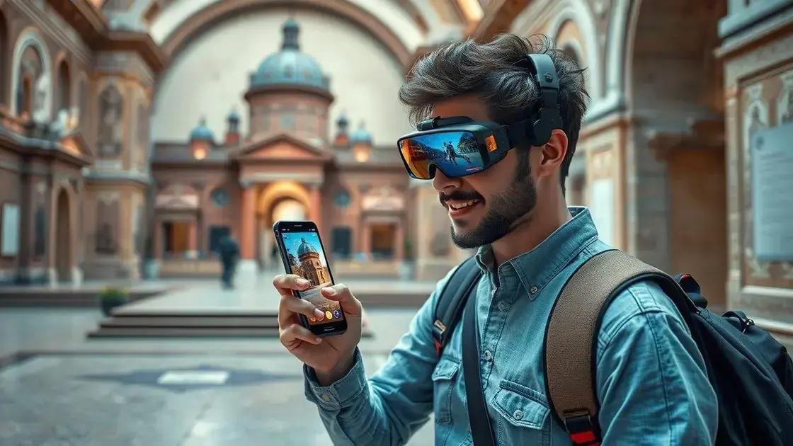 A evolução da realidade aumentada no turismo