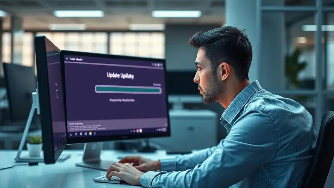 A importância da atualização de softwares e sistemas
