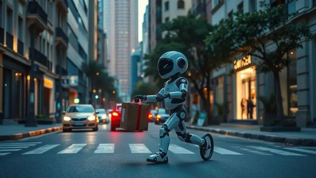 A Nova Era da Papel dos Robôs Autônomos na Logística de Última Milha