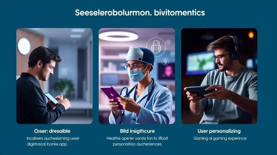 Aplicações práticas da biometria comportamental