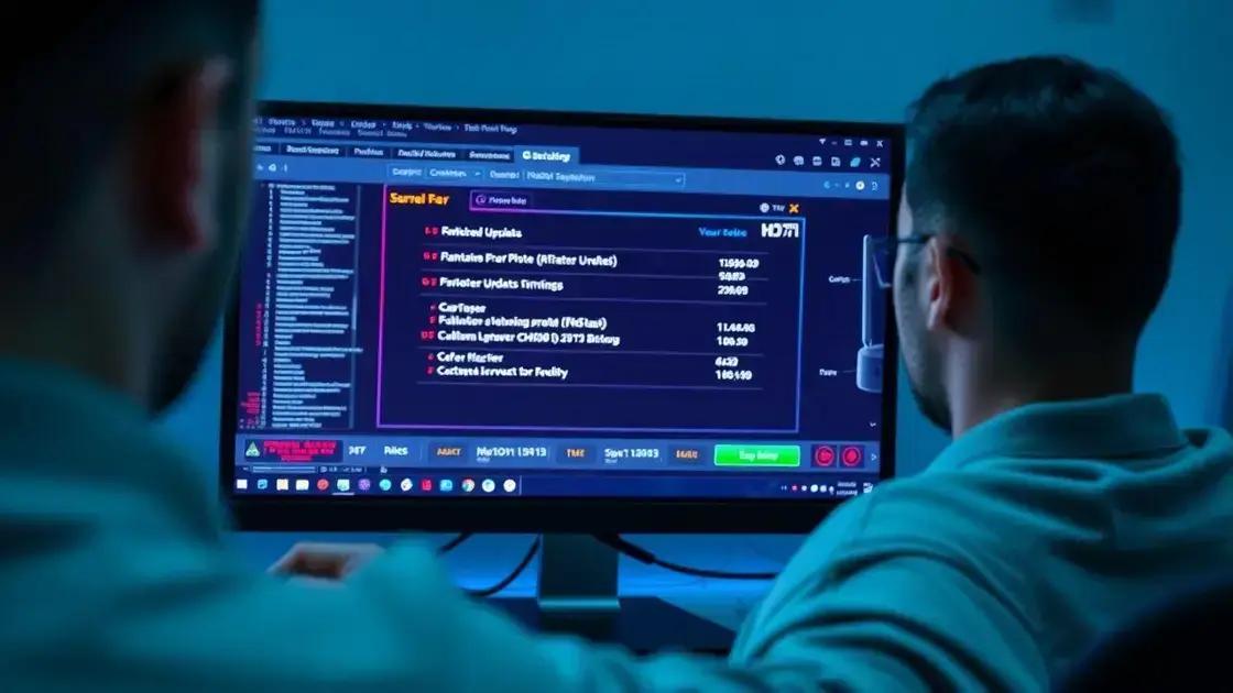 Atualizações de firmware e segurança