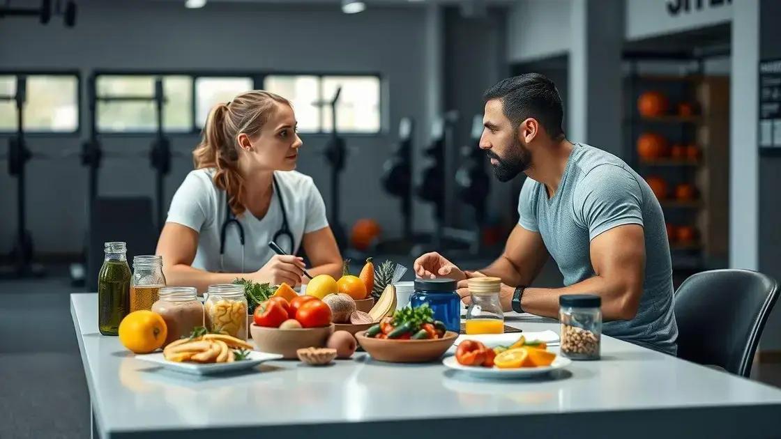 avanços em nutrição e recuperação