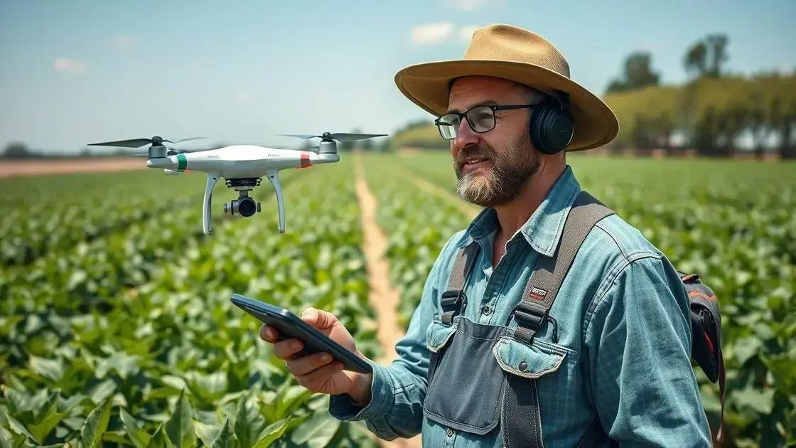 Avanços tecnológicos na agricultura de precisão