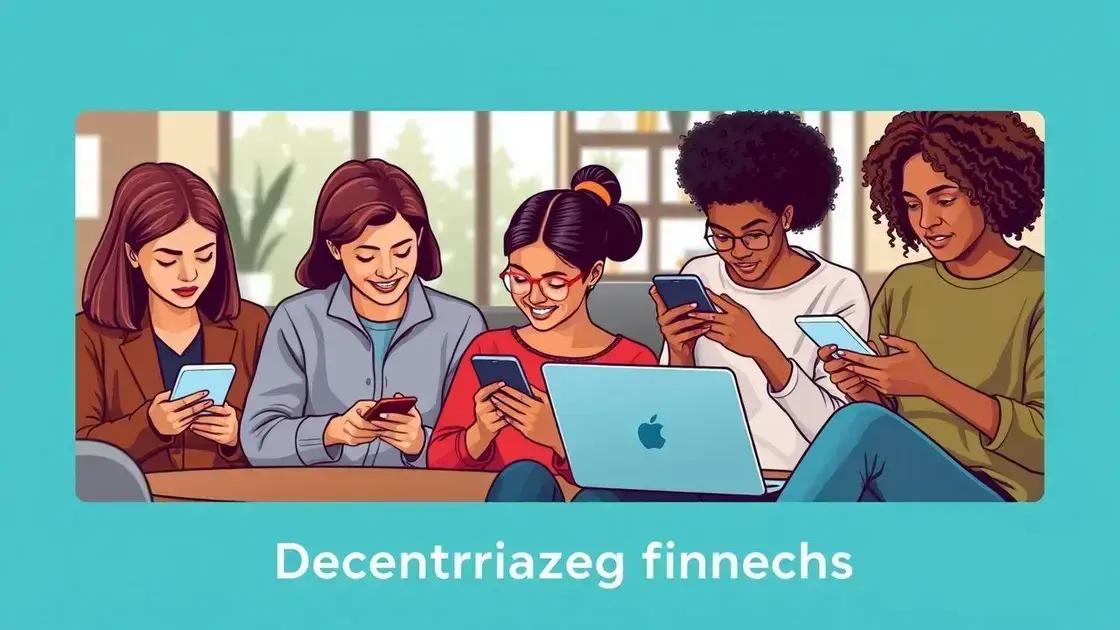 benefícios das fintechs descentralizadas