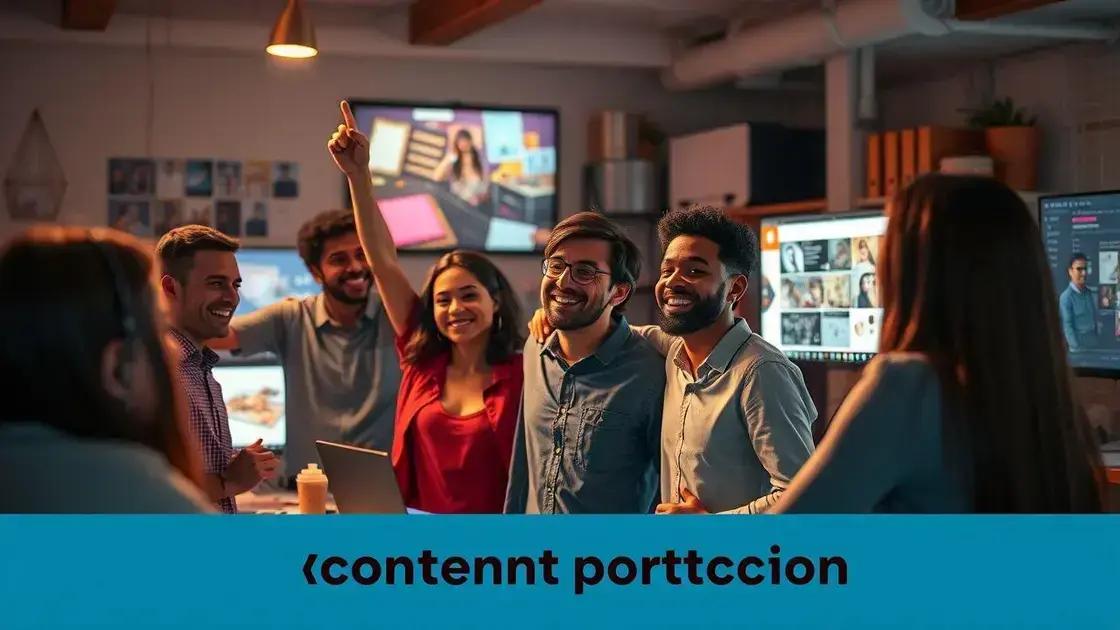 Casos de sucesso em proteção de conteúdo