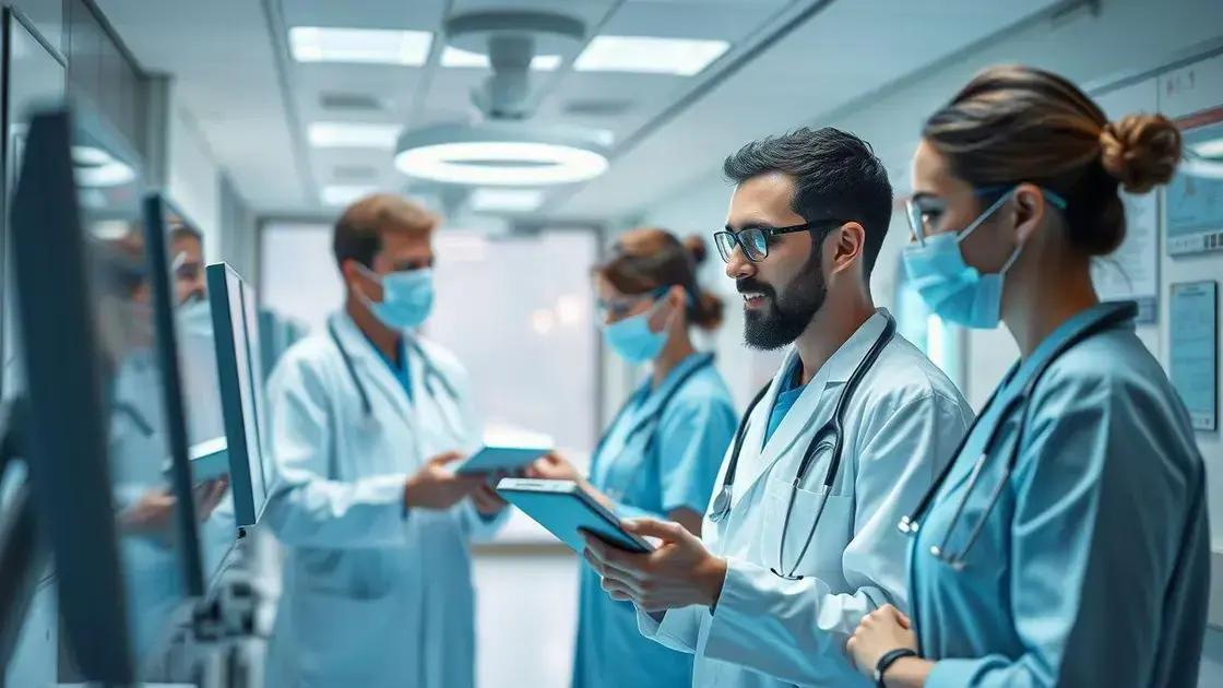 Como a automação impacta a equipe médica