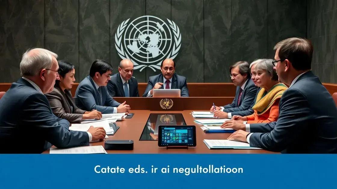 Como a ONU está atuando