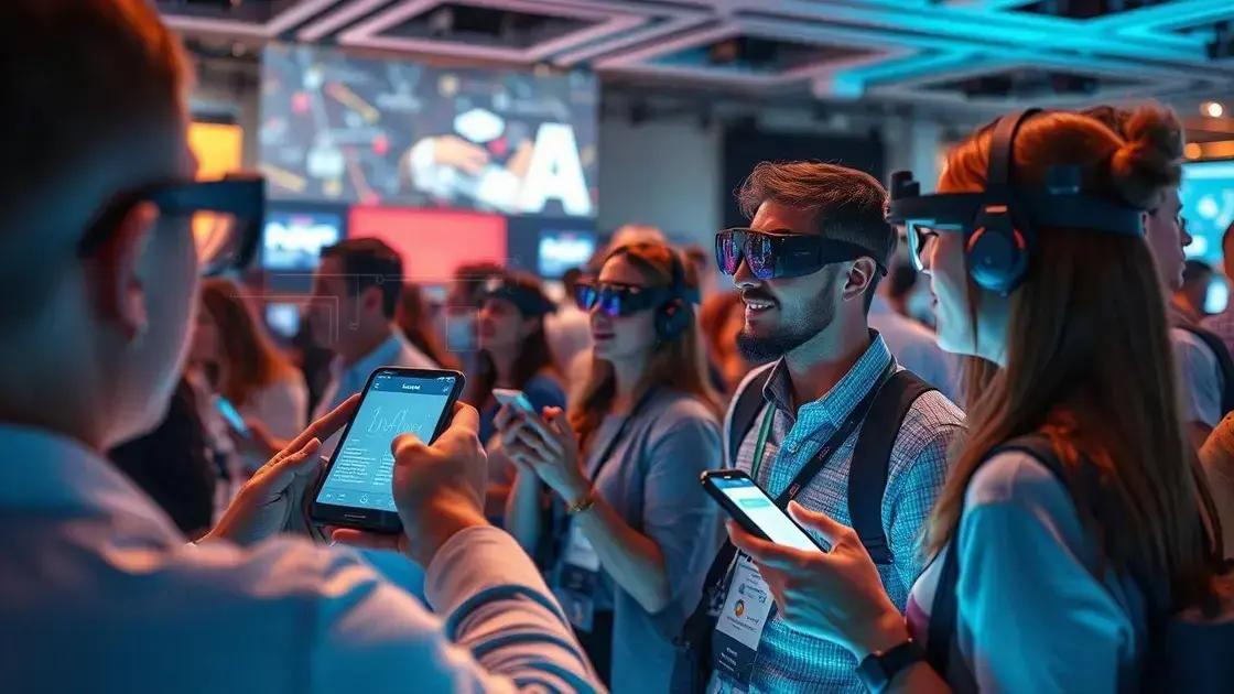 como a realidade aumentada está revolucionando eventos