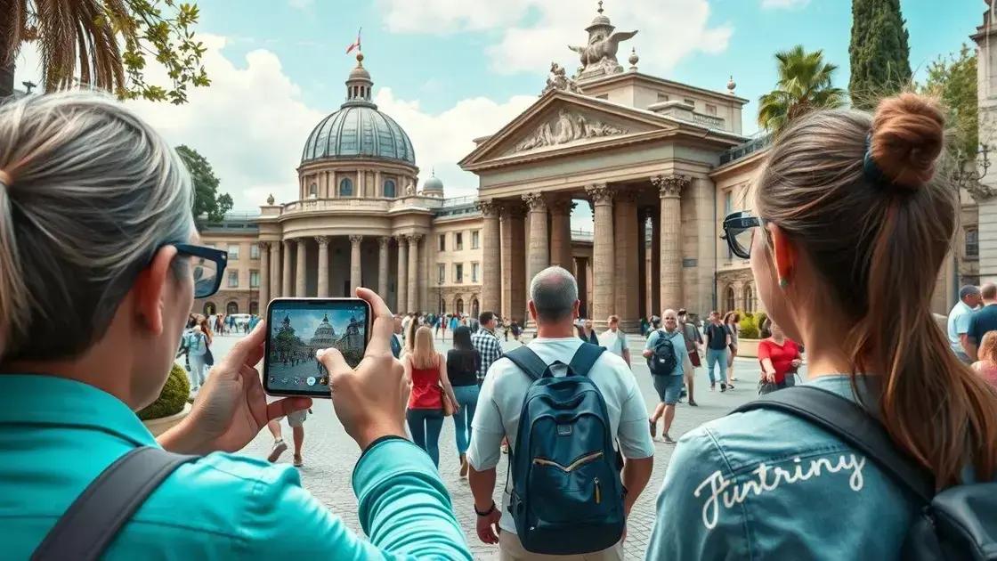 como a realidade aumentada transforma experiências turísticas