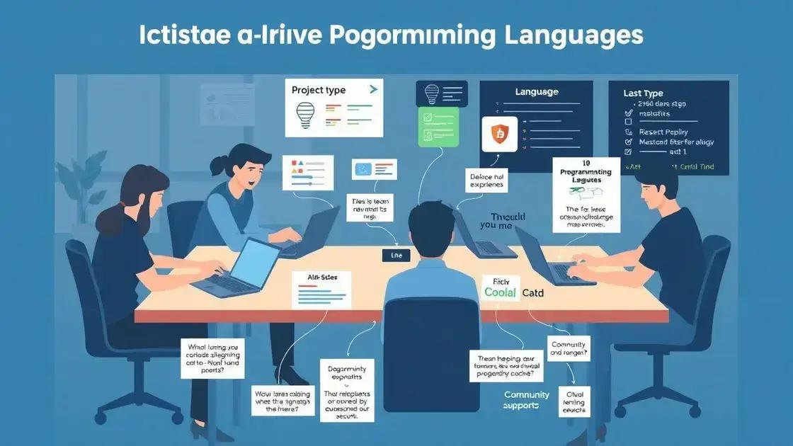 Como escolher a linguagem certa para seu projeto Como escolher a linguagem certa para seu projeto