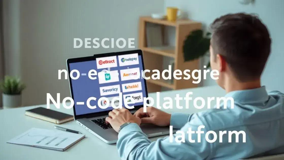 Como escolher a plataforma no-code certa
