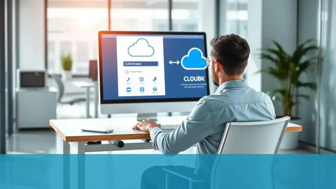 Como funciona o backup em nuvem?