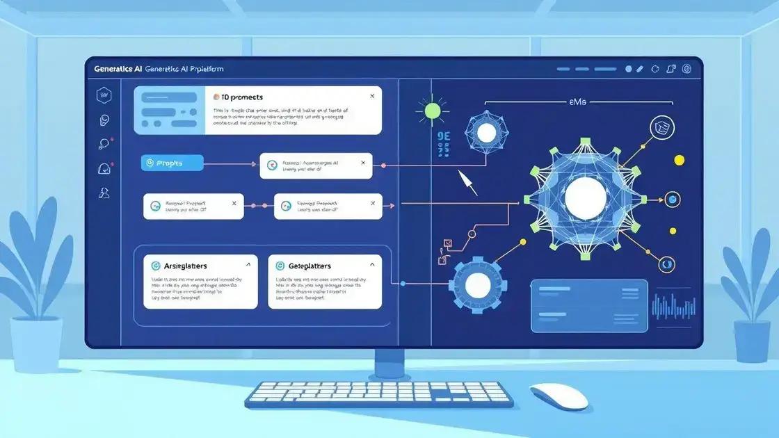 como funcionam as plataformas de ia generativa