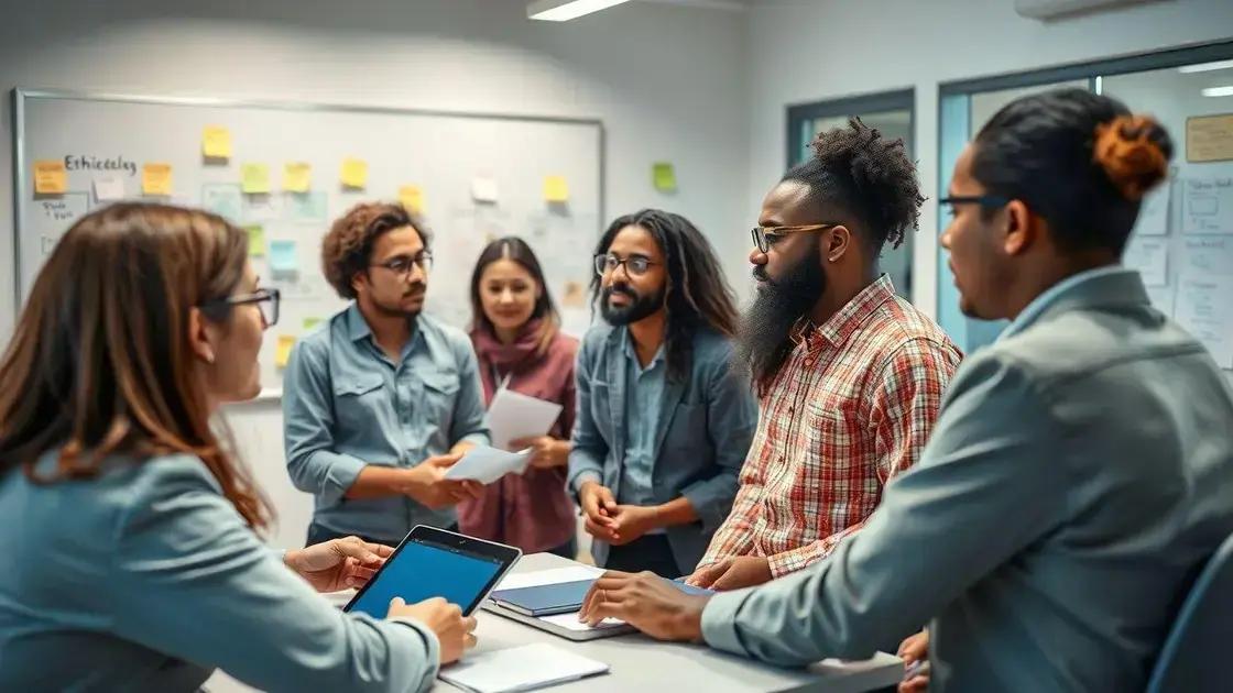 Como implementar práticas éticas na equipe