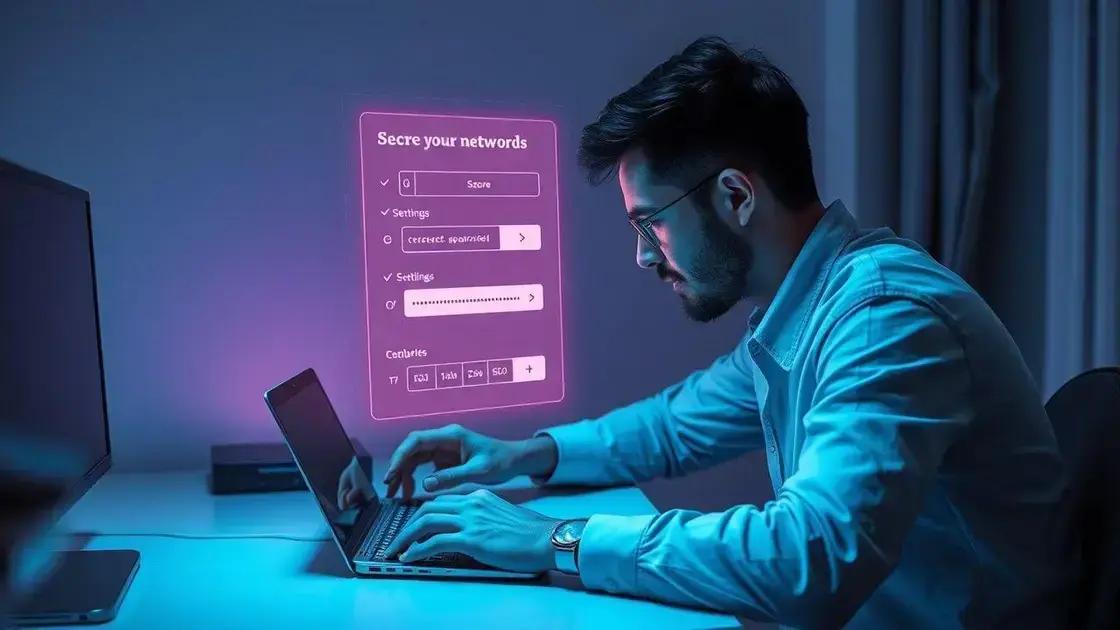 como usar redes seguras para dispositivos