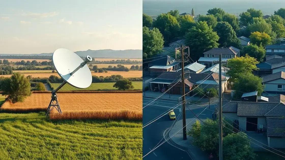 Comparação com provedores tradicionais