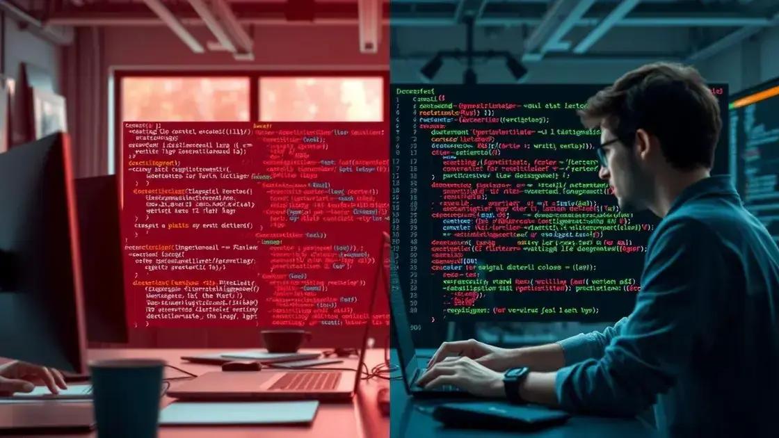 Comparação entre linguagens novas e tradicionais