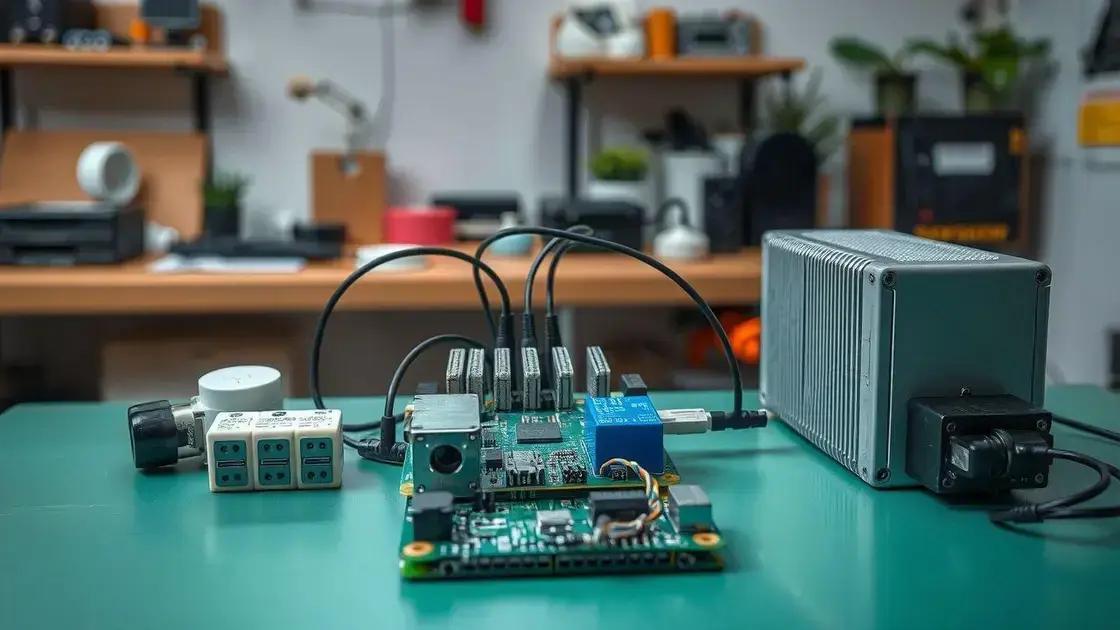 componentes essenciais para automação