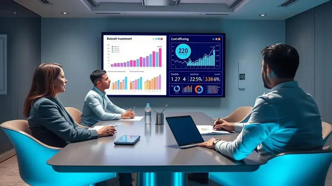 considerações de custo e investimento considerações de custo e investimento