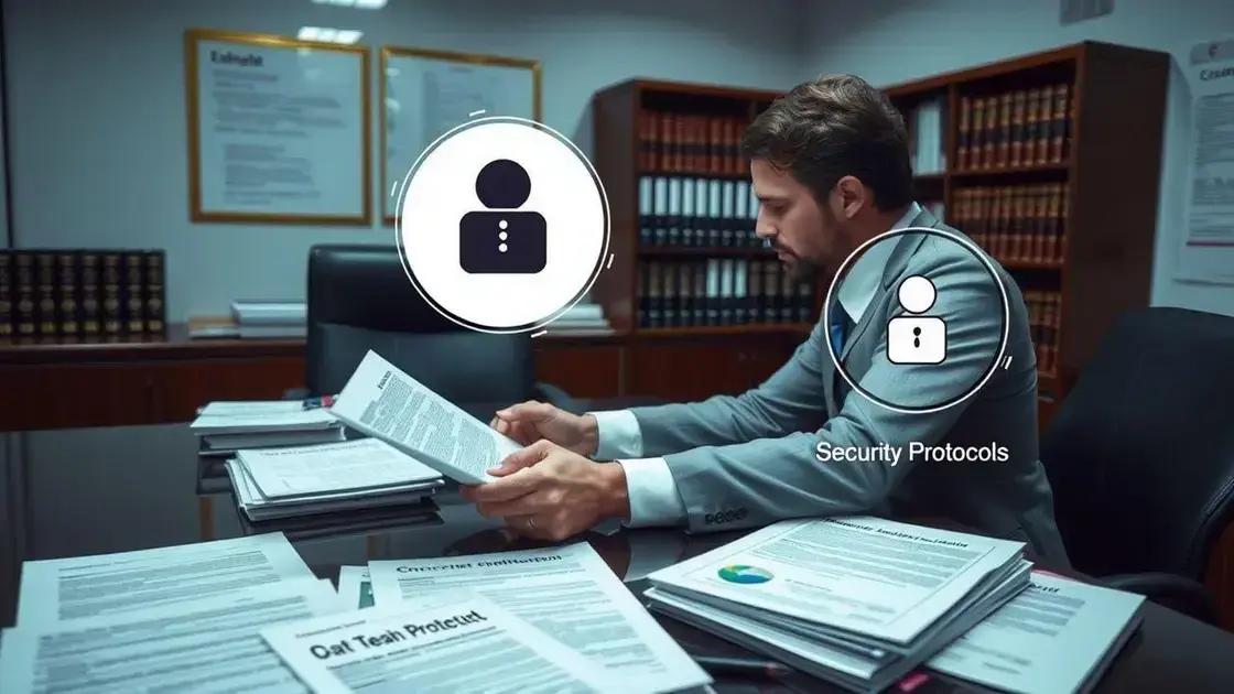 considerações de segurança e privacidade