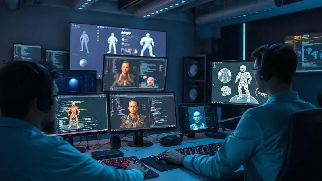 criação de personagens com machine learning