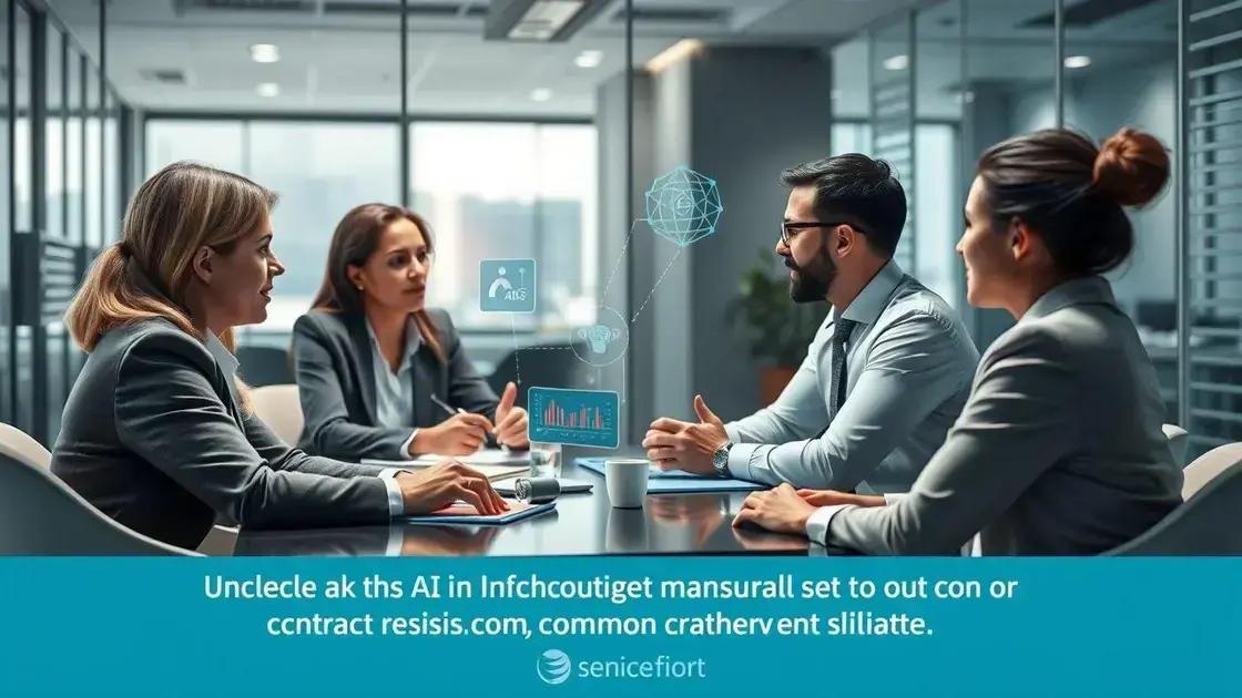 Desafios na implementação de IA em contratos