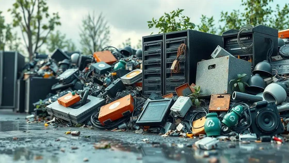 Efeitos da geração de resíduos eletrônicos