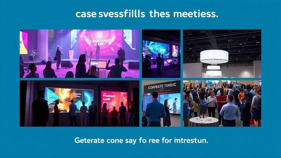 Estudos de caso de eventos no metaverso