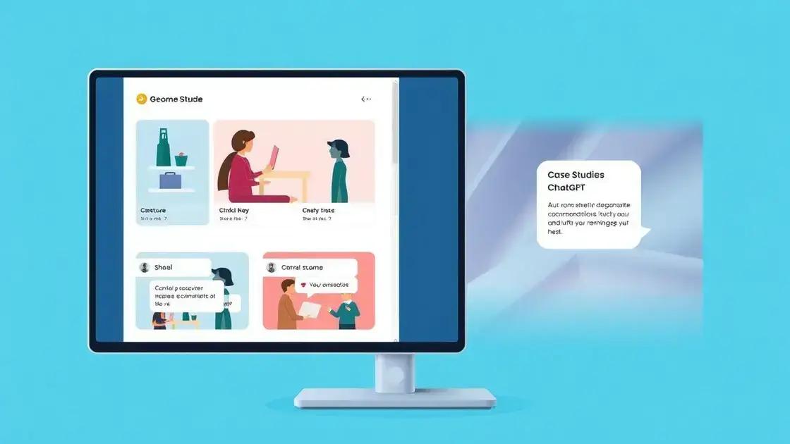 estudos de caso em e-commerce usando ChatGPT