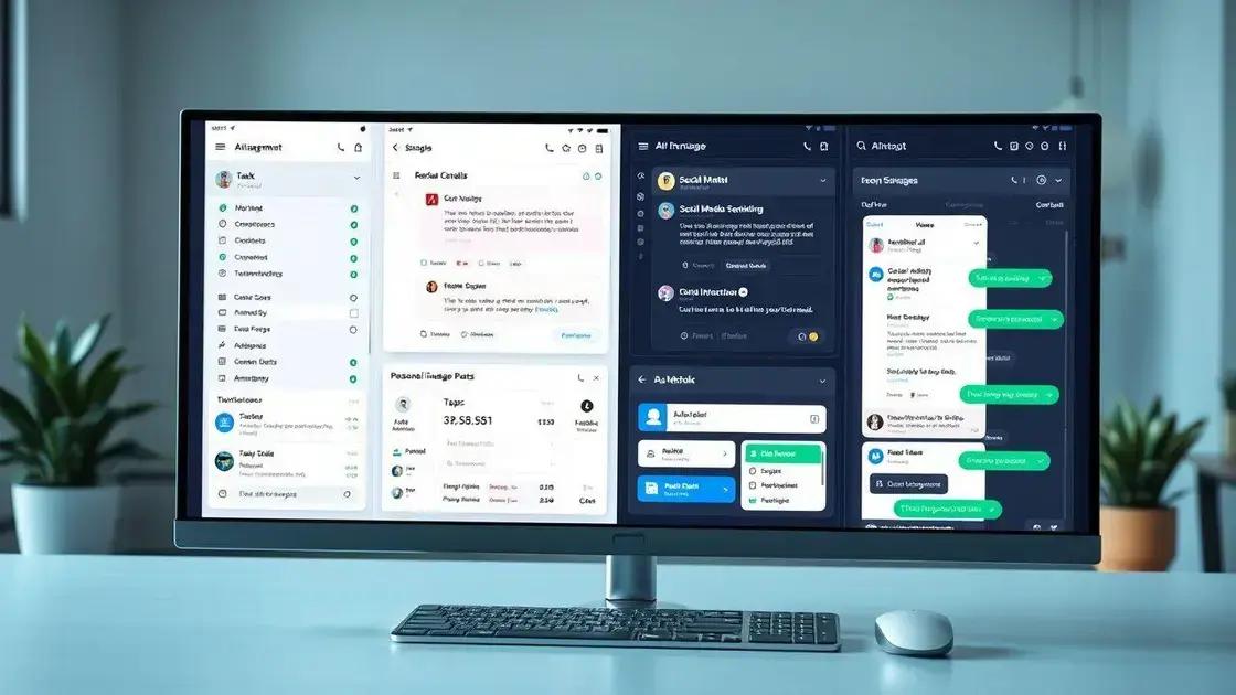 Exemplos práticos de automações em apps