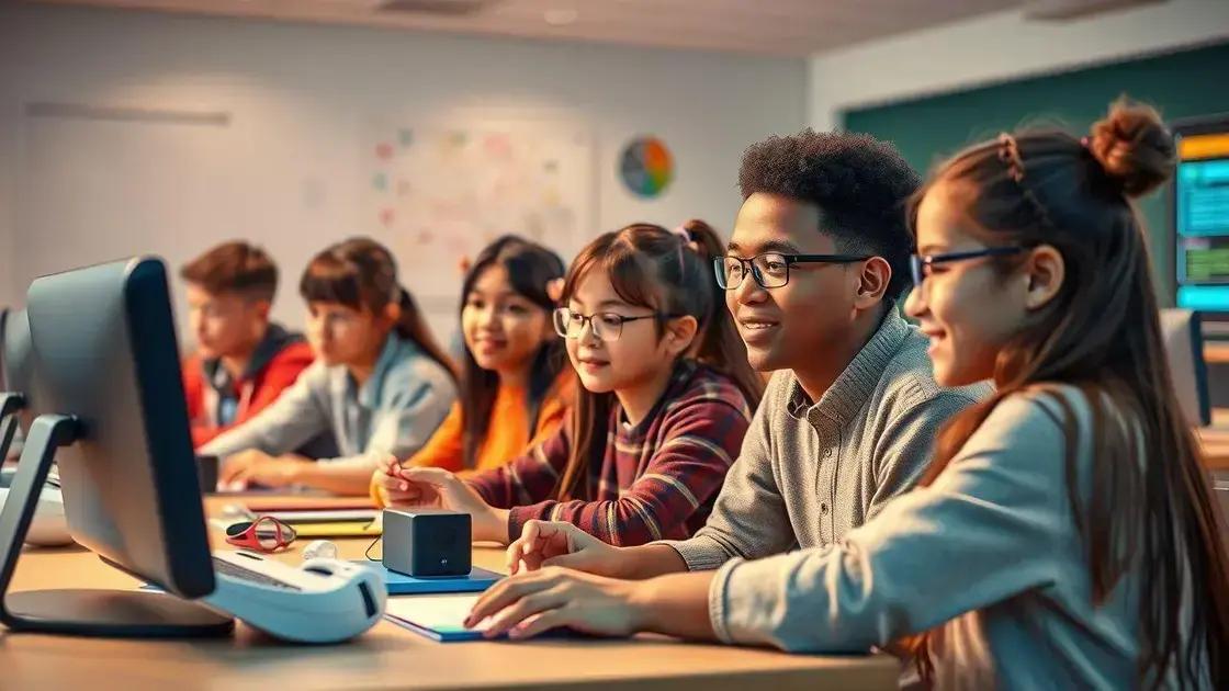 Experiências práticas: escolas que adotaram a tecnologia