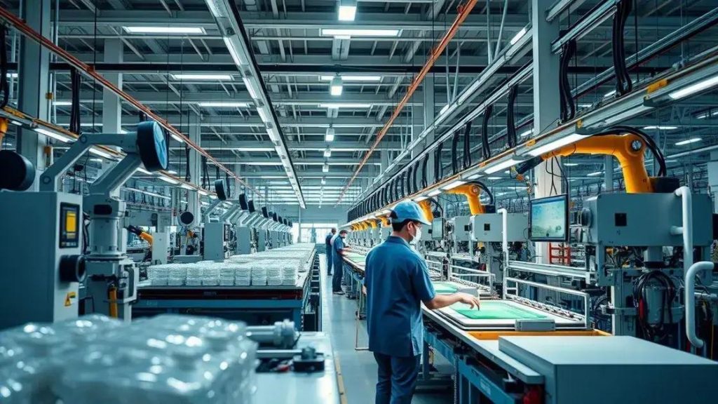 Fábricas Inteligentes: Como a IA Está Otimizando Produção