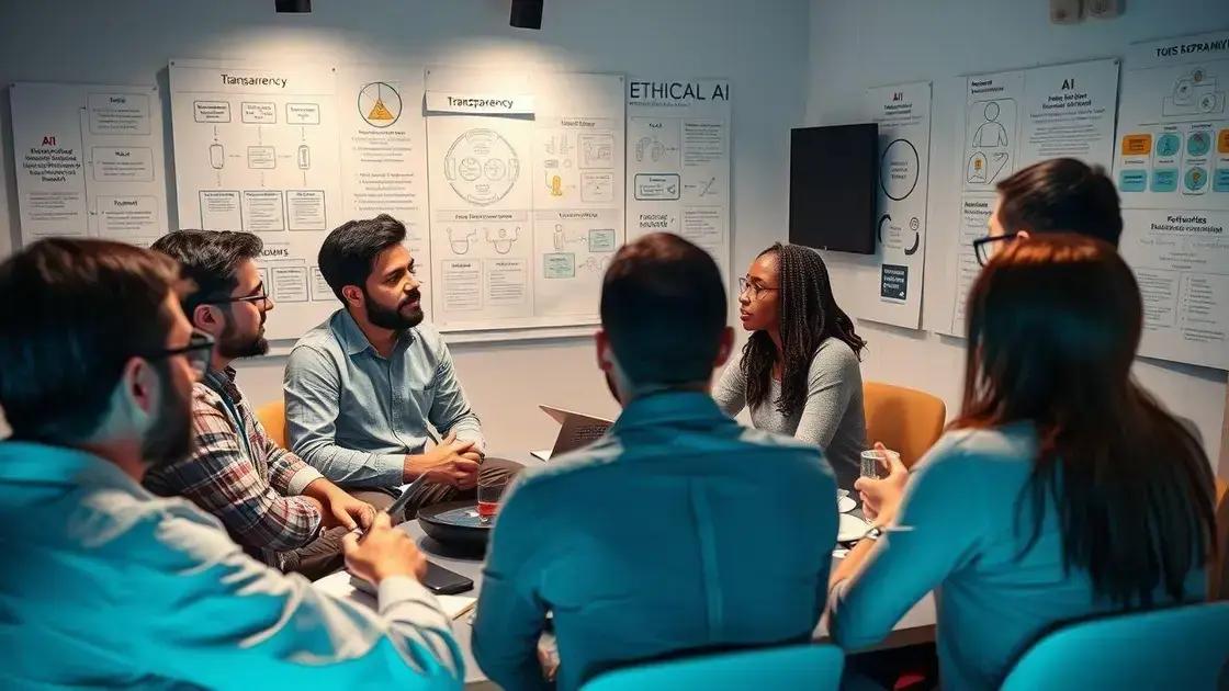 futuro da IA ética e transparente