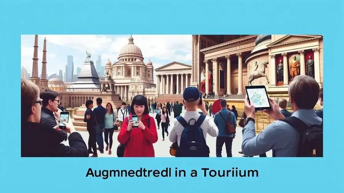 Histórico da realidade aumentada no turismo