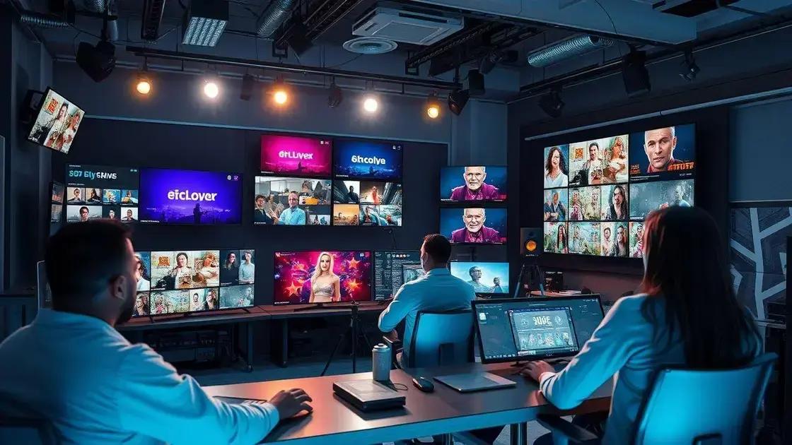 Impacto do streaming na indústria do entretenimento