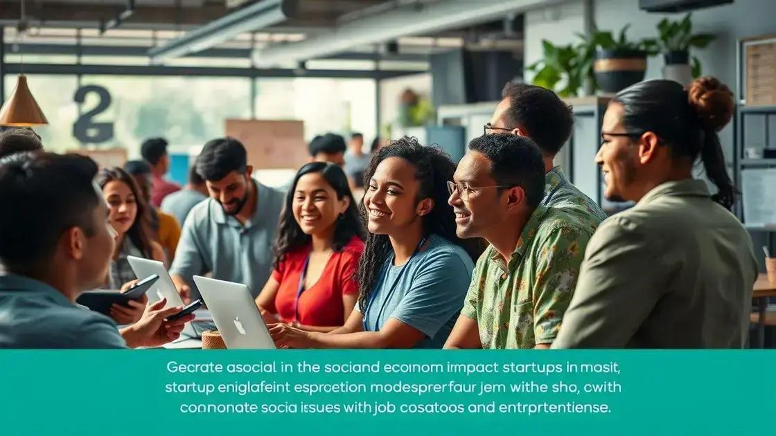 impacto social e econômico das startups
