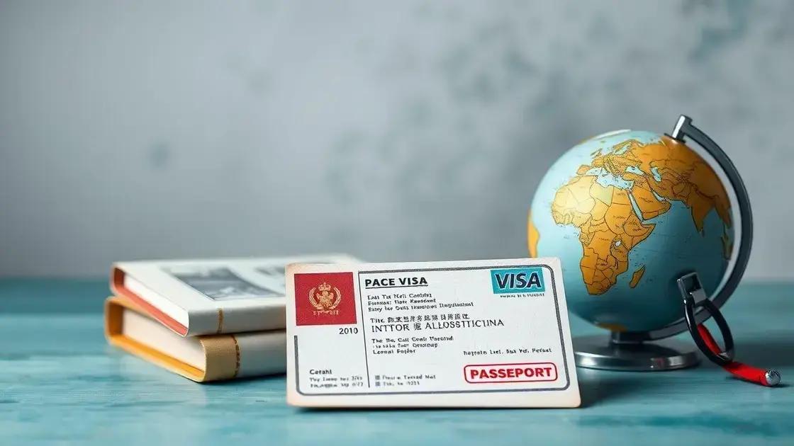 Importância do visto para entrada