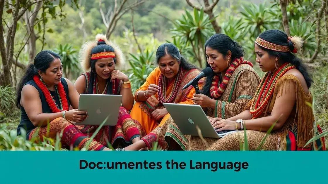 iniciativas digitais para documentar línguas iniciativas digitais para documentar línguas