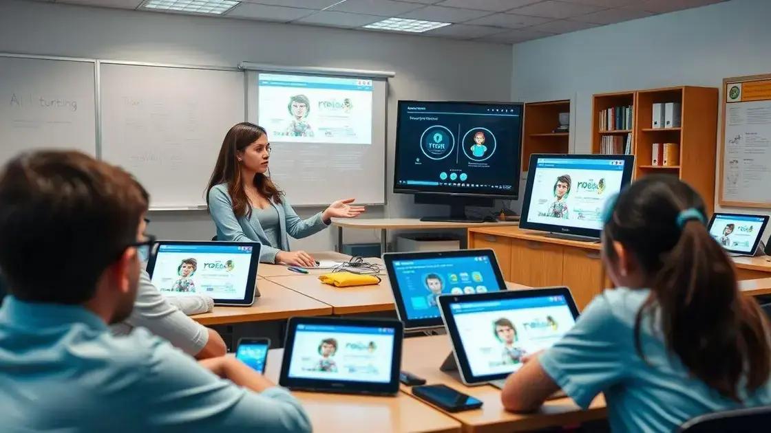 Integrando tutoria com IA ao currículo escolar