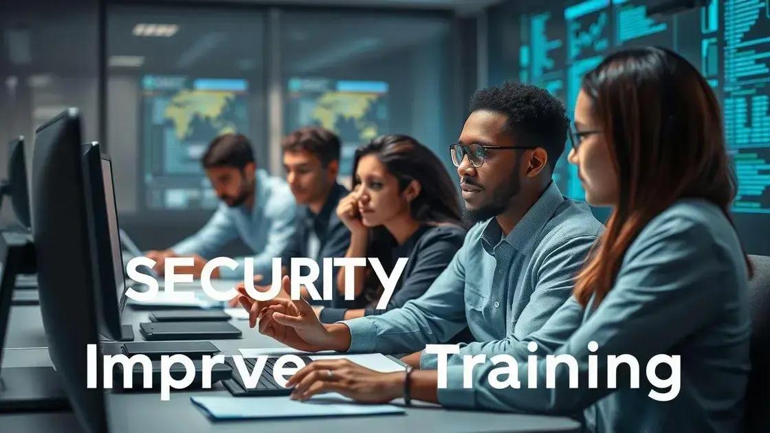 melhorando a segurança com treinamento
