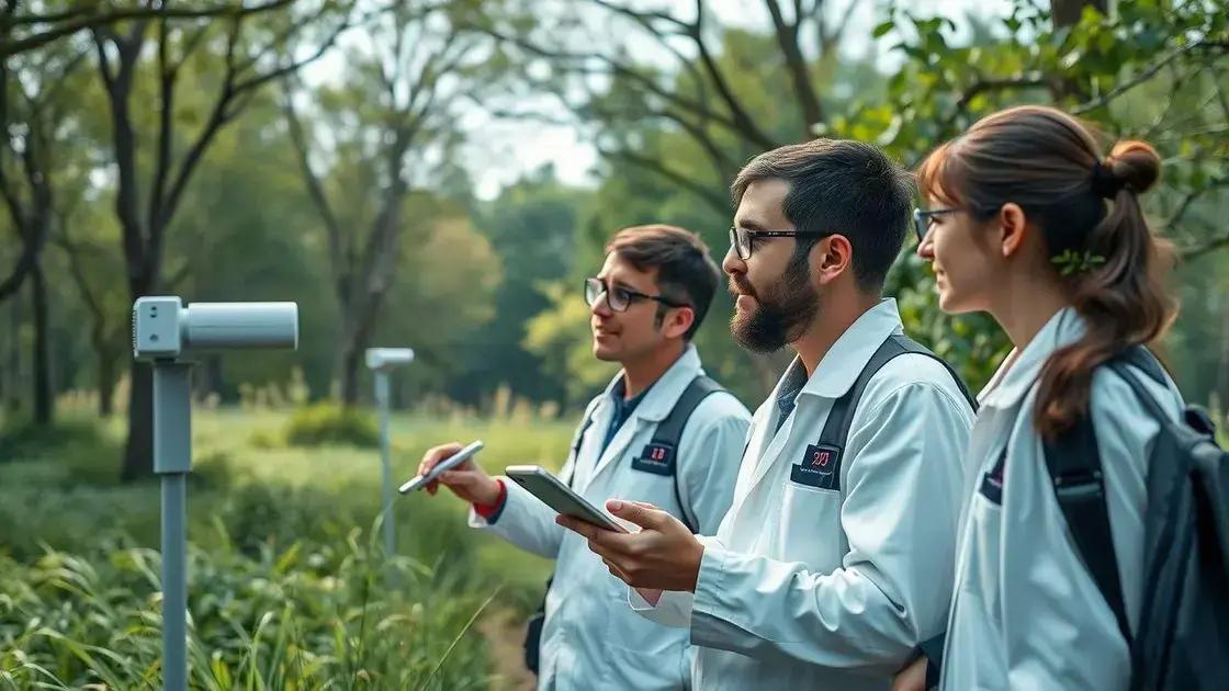 monitoramento ambiental em tempo real