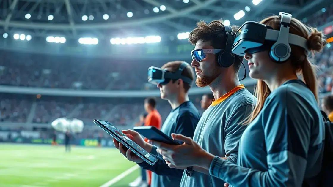 o futuro da tecnologia no esporte