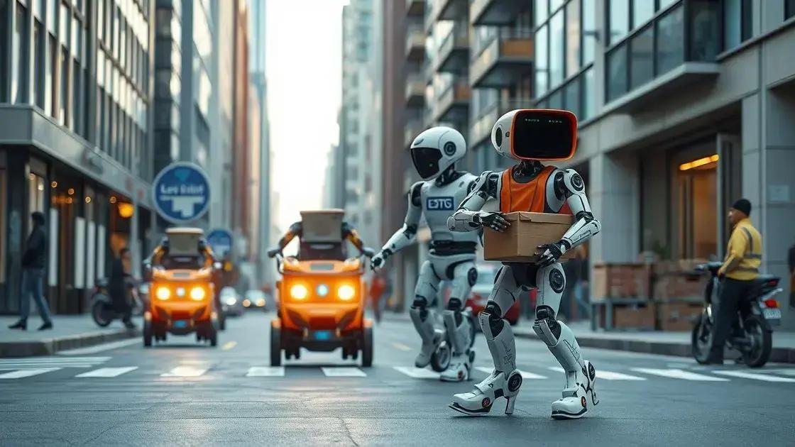 O futuro dos robôs autônomos na logística
