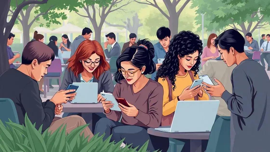 O papel da tecnologia na interação social