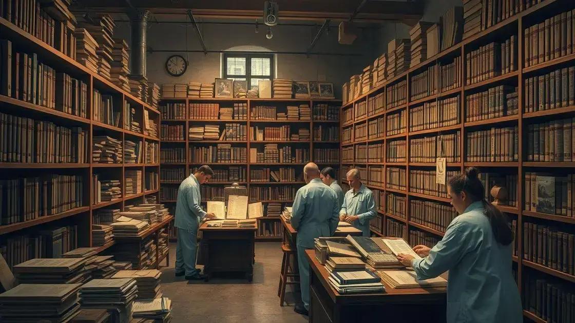 O papel dos arquivos históricos