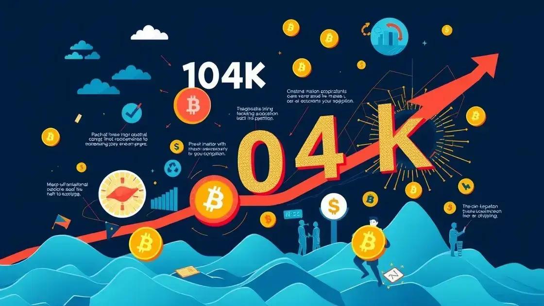 O que impulsionou o Bitcoin a 104k?