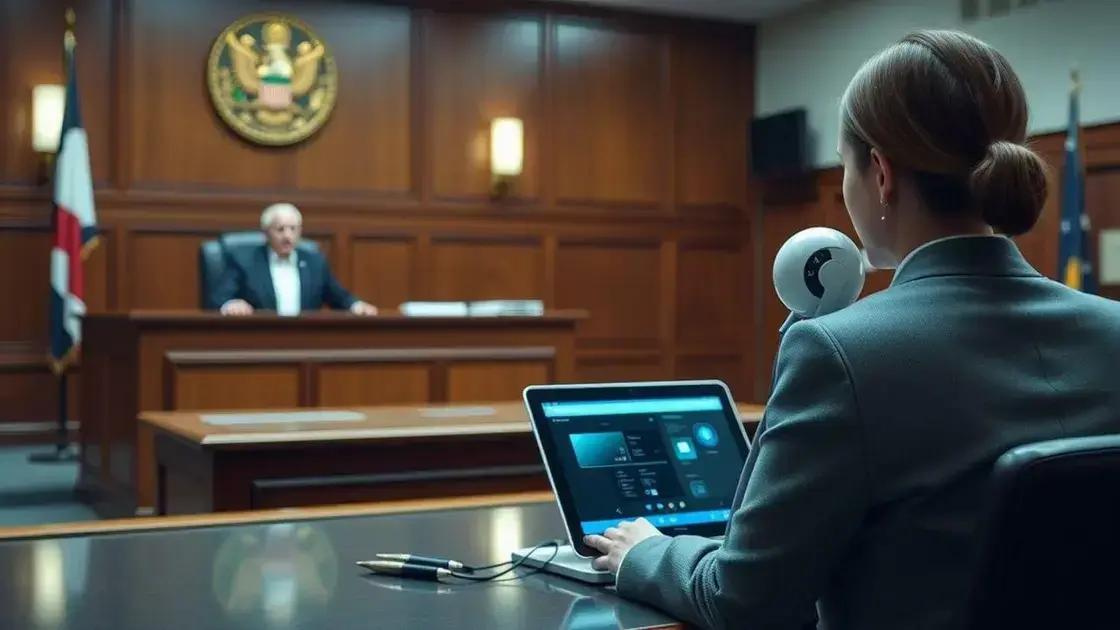 O Uso de Assistentes com IA em Processos Judiciais
