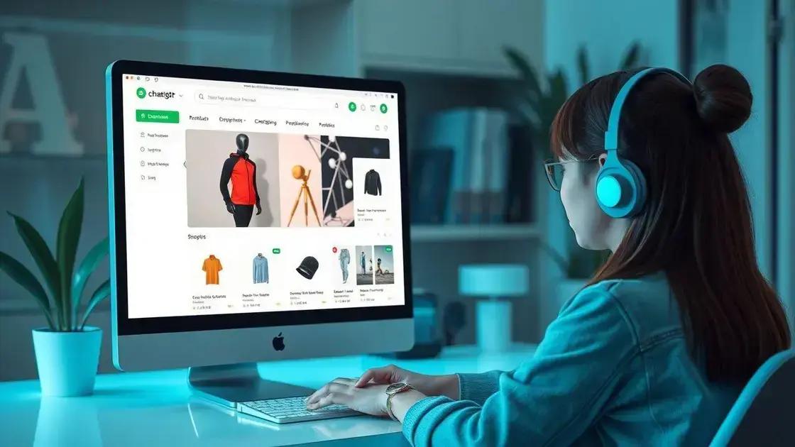 personalização de produtos usando ChatGPT