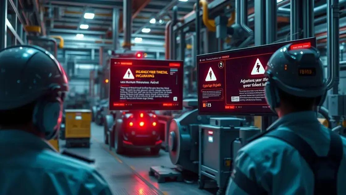 principais ameaças em ambientes industriais