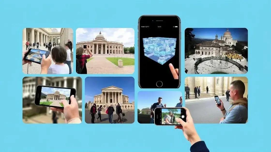 Principais aplicações de realidade aumentada para turistas